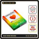 (Che Tên) Bao Cao Su Có Mùi Thơm Của Đức Masculan Fruiti Edition H3 Bảo Mật Tuyệt Đối
