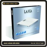 (Che Tên) Cân Sức Khỏe Điện Tử Laica PS1054 Chính Hãng - Thiết Kế Sang Trọng, Đo Nhanh, Độ Chính Xác Cao, Mặt Kính Chịu Lực, Lựa Chọn Thang Đo kg/st/Lb Chuẩn Auth