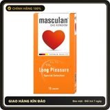 (Che Tên) Bao Cao Su Gây Tê Kéo Dài Thơi Gian Masculan Long Pleasure Bảo Mật Tuyệt Đối