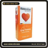 (Che Tên) Bao Cao Su Gây Tê Kéo Dài Thơi Gian Masculan Long Pleasure Bảo Mật Tuyệt Đối