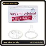 (Che Tên) Bao Cao Su Cao Cấp Siêu Mỏng Sagami Original 0.02 - Nhật Bản Giao Nhanh Toàn Quốc