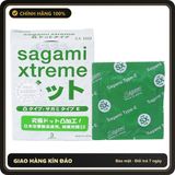 (Che Tên) Bao Cao Su Có Gai Sagami Xtreme White Nhật Bản Hộp Trắng Kín