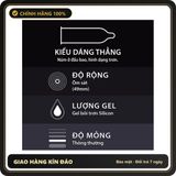 (Che Tên) Bao Cao Su Durex Kingtex - Size Nhỏ - Chính Hãng - Hàng Mới Về