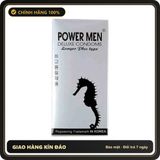 (Che Tên) Bao Cao Su Cá Ngựa Bạc Power Men Longer Plus Giao Nhanh Toàn Quốc