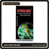 (Che Tên) Bao Cao Su Cá Ngựa Đen Power Men Long Shock Giao Nhanh Toàn Quốc