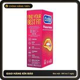 (Che Tên) Bao Cao Su Gân Gai Durex Pleasuremax - Nhập Khẩu Thái Lan Chuẩn Auth