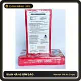 (Che Tên) Bao cao su Sagami Xtreme Feel Long Kèm Gel Gói Jex Hộp Trắng Kín