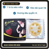 (Che Tên) Bao Cao Su Bi Nổi Storm Strawberry 10 chiếc Kèm Gel Gói Nhật Bản 5ml - Hàng Mới Về