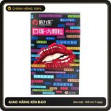 (Che Tên) Bao Cao Su Miệng Hương Cherry HBM cho nam nữ Giao Nhanh Toàn Quốc