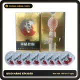 (Che Tên) Bao Cao Su Siêu Gai Lớn Cao Cấp 5D - Hộp 8 Chiếc Hộp Trắng Kín