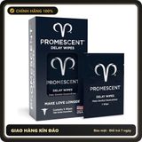 (Che Tên) (Chính hãng) Khăn lau cho nam Promescent Delay Wipes USA chính hãng Bảo Mật Tuyệt Đối
