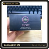 (Che Tên) Gel bô.i trơ.n Tăng Khoái Cảm Cho Nữ Cao Cấp Skyn Excite 15ml Hộp Trắng Kín