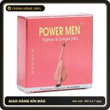 (Che Tên) Bao Cao Su Size Nhỏ Power Men Tighter Longer Hộp Trắng Kín
