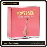 (Che Tên) Bao Cao Su Size Nhỏ Power Men Tighter Longer Hộp Trắng Kín