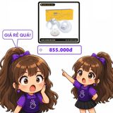(Che Tên) Máy Massage Ngực Cho Phái Đẹp Leten Mimi - Nhật Bản Chuẩn Auth