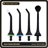 (Che Tên) Bộ 4 Đầu Tăm Nước Laica PC4003 Chính Hãng - Thay Thế Đầu Tăm, Massage Nướu, Vệ Sinh Răng Miệng Hiệu Quả Chuẩn Auth