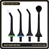 (Che Tên) Bộ 4 Đầu Tăm Nước Laica PC4003 Chính Hãng - Thay Thế Đầu Tăm, Massage Nướu, Vệ Sinh Răng Miệng Hiệu Quả Chuẩn Auth
