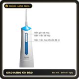 (Che Tên) Máy Tăm Nước Laica Oral Care PC4008 - Dung Tích 300ml, Chăm Sóc Răng Miệng Hiệu Quả, Thiết Kế Tiện Lợi, 4 Chế Độ Hoạt Động Bảo Mật Tuyệt Đối
