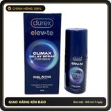 (Che Tên) Xịt Kéo Dài Cao Cấp Durex Climax Delay Spray For Men Chuẩn Auth