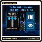 (Che Tên) Xịt Mỹ Giúp Kéo Dài Thời Gian Cho Nam Powergra Triton 30ML Giao Nhanh Toàn Quốc