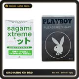 (Che Tên) Bao Cao Su Sagami Kèm Xịt Play Boy Kéo Dài Thời Gian Cho Nam Giao Nhanh Toàn Quốc