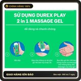 (Che Tên) Gel bôi tron Durex Play Massage 2 in 1 - 100% Chính Hãng Bảo Mật Tuyệt Đối