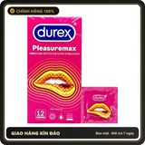 (Che Tên) Bao cao su Durex Pleasuremax – Gai & Gân tăng khoái cảm, chính hãng - Hàng Mới Về