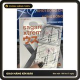 (Che Tên) Bao cao su Sagami Xtreme Super Thin Chuẩn Auth - có hương thơm, ôm sát cảm giác thật, chất liệu latex an toàn