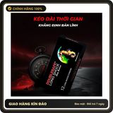 (Che Tên) Bao cao su Cá Ngựa Double Safe LONG SHOCK - Hộp 12 cái Giao Nhanh Toàn Quốc