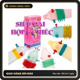 (Che Tên) (Chính hãng) Bao Cao Su Bi+Gân+Gai+râu Runbo Hộp 6 Chiếc chính hãng Hỗ Trợ 24/7