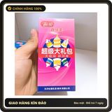(Che Tên) (Chính hãng) Bao Cao Su Bi+Gân+Gai+râu Runbo Hộp 6 Chiếc chính hãng Hỗ Trợ 24/7