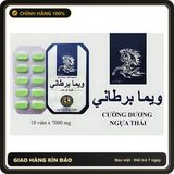 (Che Tên) Hàng Loại 1-Hộp Vỉ 10 Viên Ngựa Thái Xanh cho nam giới Bảo Mật Tuyệt Đối