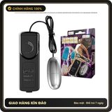 (Che Tên) Trứng rung tình yêu 1 Đầu Inox Baile Hộp Trắng Kín