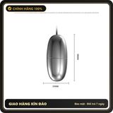 (Che Tên) Trứng rung tình yêu 1 Đầu Inox Baile Hộp Trắng Kín