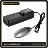 (Che Tên) Trứng rung tình yêu 1 Đầu Inox Baile Hộp Trắng Kín