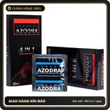 (Che Tên) Bao Cao Su Azodra 4in1 - Gân, Gai, Mỏng Hộp 12c Cao Cấp Bảo Đảm