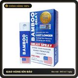 (Che Tên) Xịt dành cho nam giới Bamboo Delay Spray Chuẩn Auth