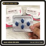 (Che Tên) Hộp 4 viên WELGRA - 100 - Kéo Dài Quan Hệ Hộp Trắng Kín