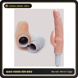 (Che Tên) Đồ chơi tình yêu 1 Pin Baile rung mạnh, silicon mềm Cao Cấp Bảo Đảm