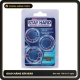 (Che Tên) Bộ 3 vòng đeo Stay Hard hỗ trợ kéo dài thời gian cho nam Hộp Trắng Kín