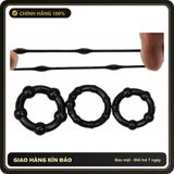 (Che Tên) Bộ 3 vòng đeo Stay Hard hỗ trợ kéo dài thời gian cho nam Hộp Trắng Kín