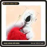 (Che Tên) Đuôi thỏ gắn cửa sau - Phụ kiện gợi cảm cho cuộc yêu thăng hoa Chuẩn Auth