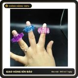 (Che Tên) Bộ 3 vòng đeo có gai mềm hỗ trợ nam giới Chuẩn Auth