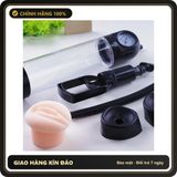 (Che Tên) Máy tập Penis Pump MEN cho nam Hộp Trắng Kín - sạc USB, rung êm không tiếng động, chất liệu an toàn cho da