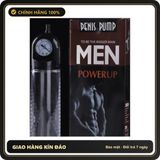 (Che Tên) Máy tập Penis Pump MEN cho nam Hộp Trắng Kín - sạc USB, rung êm không tiếng động, chất liệu an toàn cho da