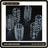 (Che Tên) Bao Cao Su Đôn Khúc Silicone Hộp 6 Cái – Tăng Kích Thước, Gia Tăng Khoái Cảm Cực Đỉnh! Bảo Mật Tuyệt Đối