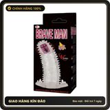 (Che Tên) Bao Cao Su Đôn Dên Cao Cấp Brave Man Gai Rung Đầu Cao Cấp Bảo Đảm