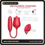 (Che Tên) Trứng Rung Hoa Hồng Kích Thích Cực Mạnh Giao Nhanh Toàn Quốc