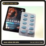 (Che Tên) MaxMan 3800mg – Viên Uống Tăng Cường Sinh Lý Nam Giới Vượt Trội Hỗ Trợ 24/7