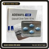 (Che Tên) Vỉ 4 Viên Uống Adenafil 100mg - Tăng Cường Phong Độ Chuẩn Auth